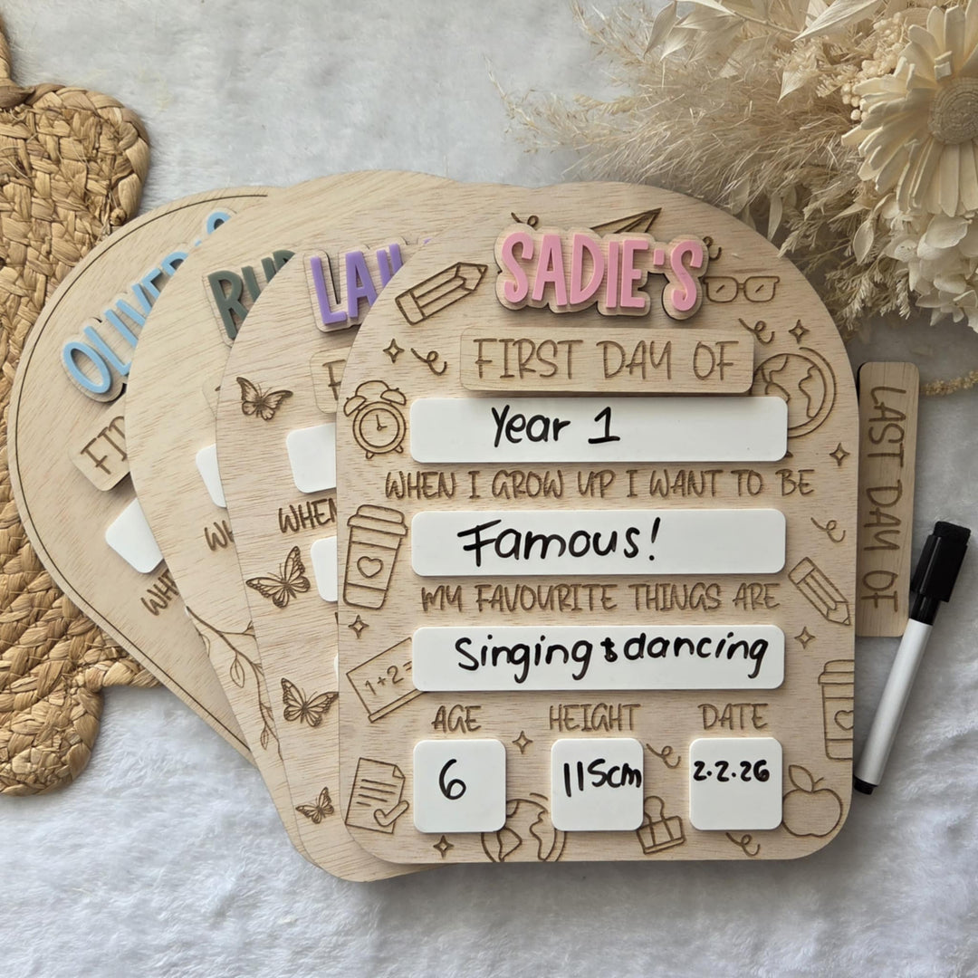 Interchangeable First and Last Board