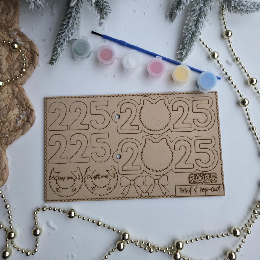 Paint and Pop Bauble kit