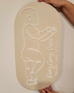 Load image into Gallery viewer, 1:1 Scale Baby Plaque
