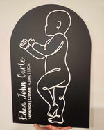 Load image into Gallery viewer, 1:1 Scale Baby Plaque
