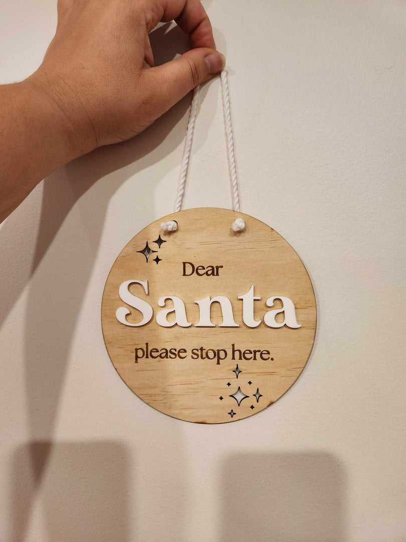 Santa Please Stop Here!