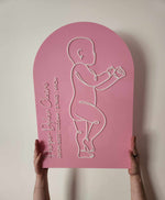 Load image into Gallery viewer, 1:1 Scale Baby Plaque
