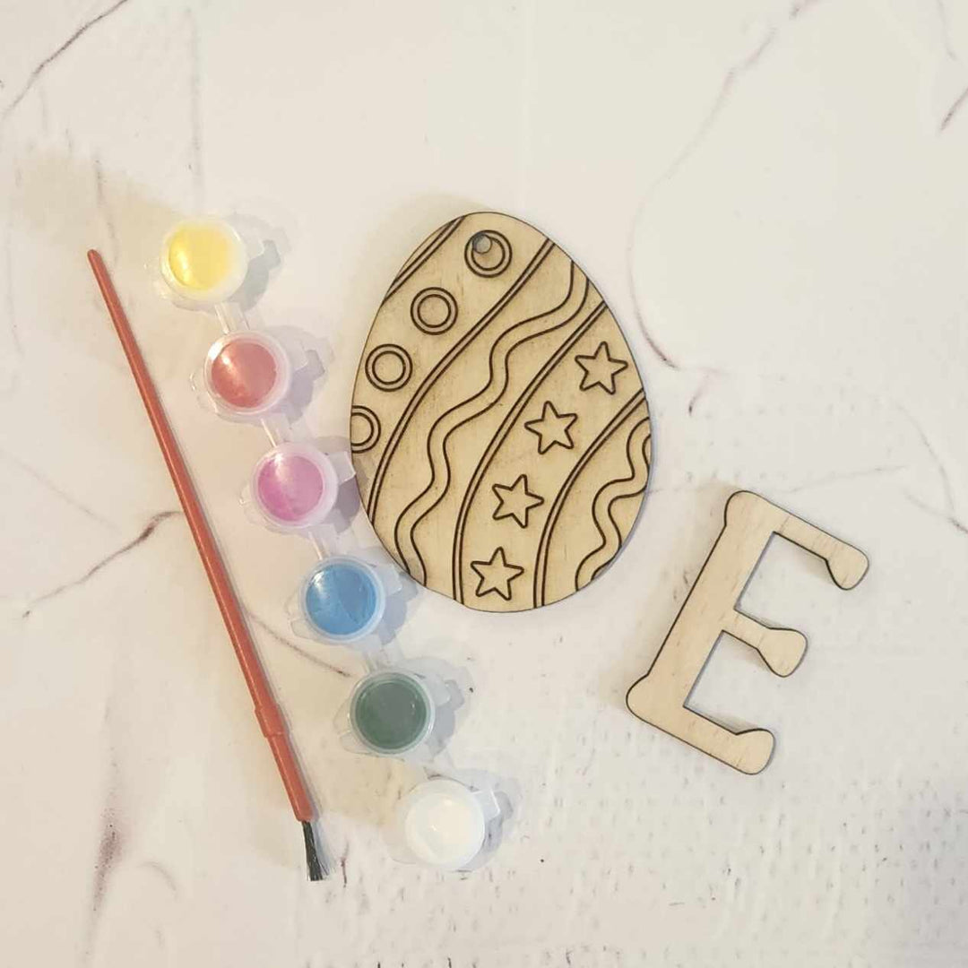 Paint your own Easter Tag