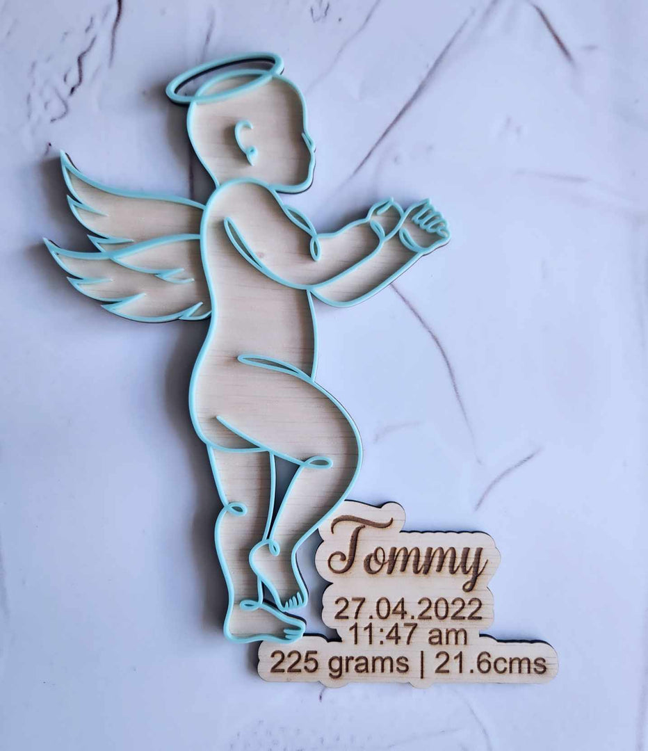 1:1 Scale Baby Outline Plaque| 35cm and Smaller