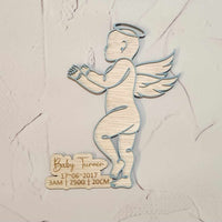 1:1 Scale Baby Outline Plaque| 35cm and Smaller