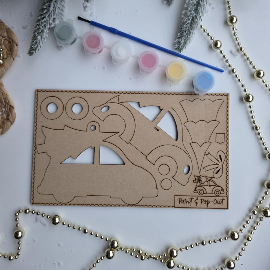 Paint and Pop Bauble kit
