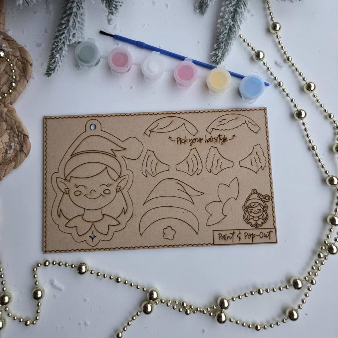 Paint and Pop Bauble kit