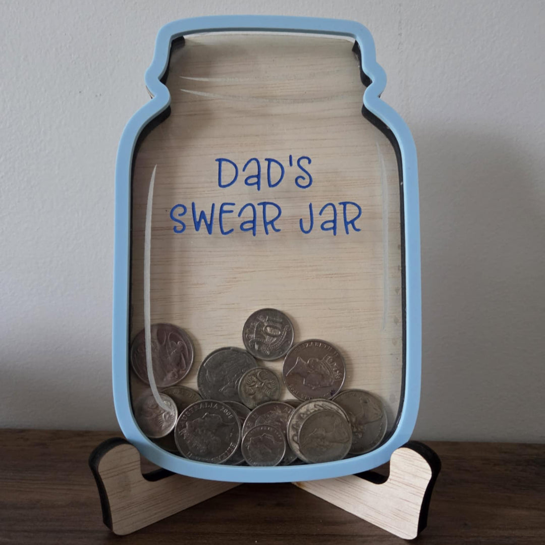 Dad’s Swear Jar – Personalised Money Box