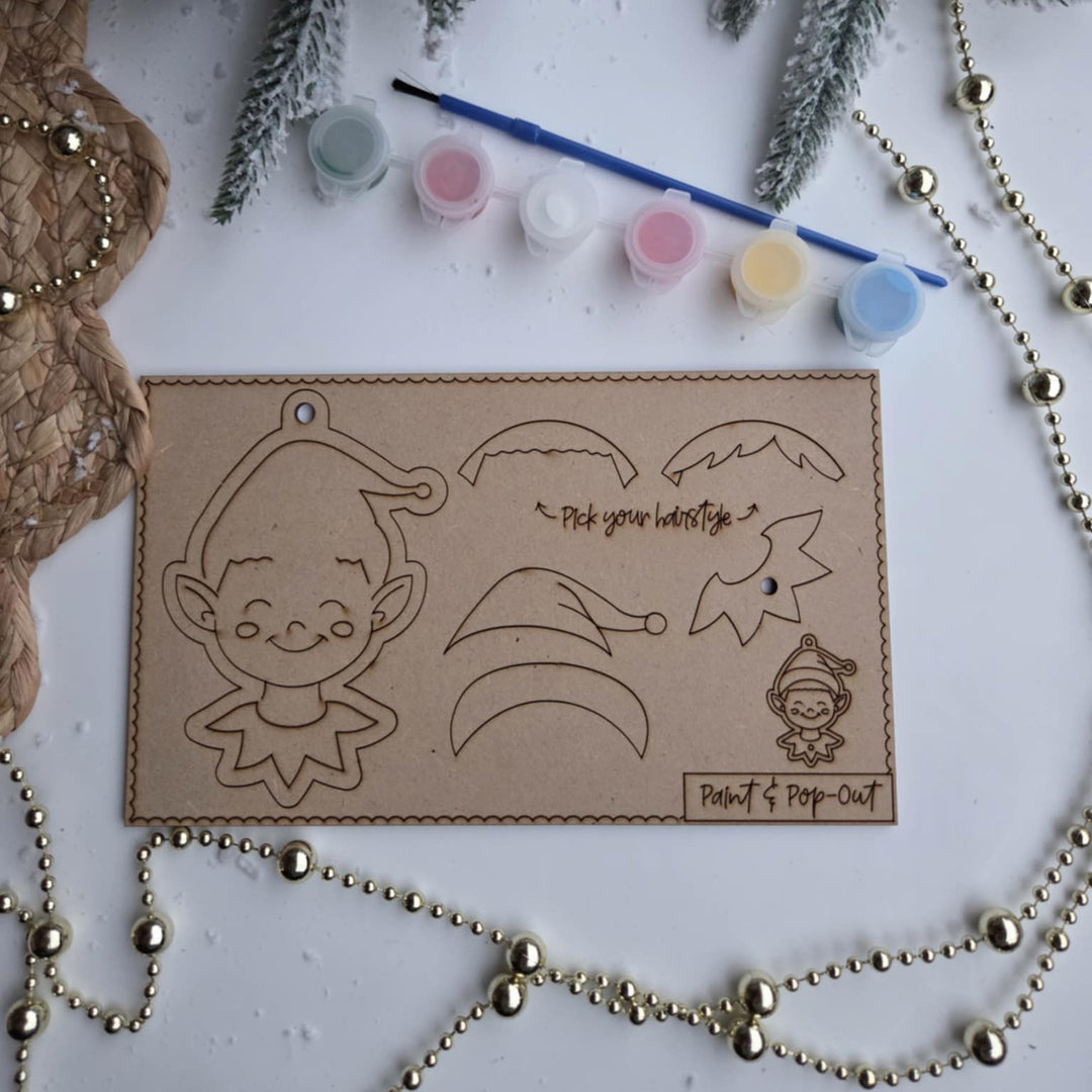 Paint and Pop Bauble kit
