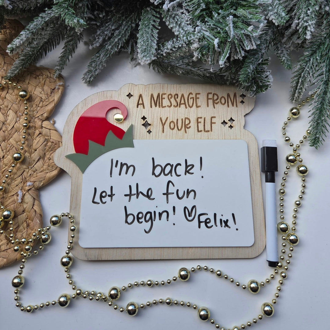 Christmas Elf Message Board