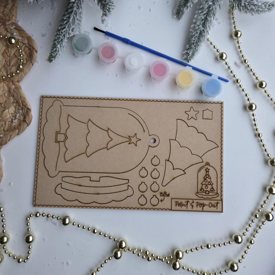 Paint and Pop Bauble kit