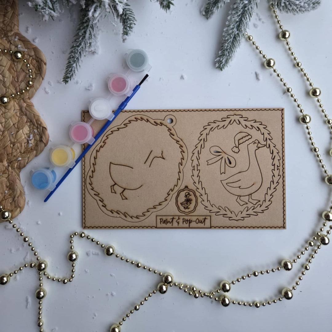 Paint and Pop Bauble kit