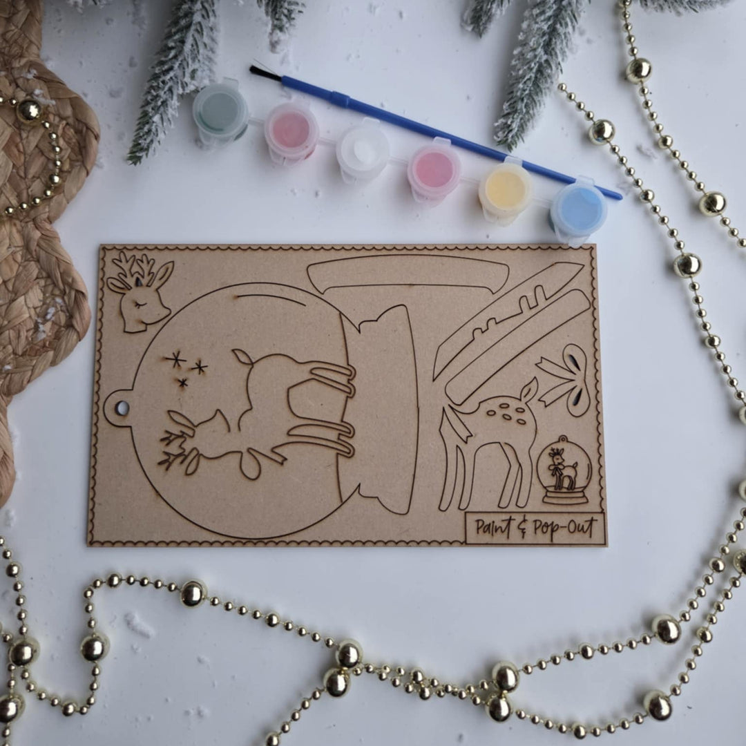 Paint and Pop Bauble kit