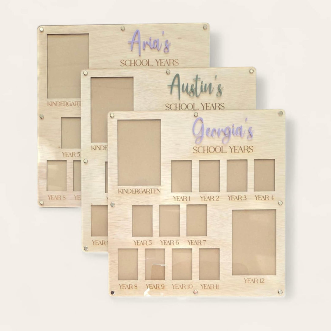 My School Years Photo Frame – A Timeless Keepsake for School Memories