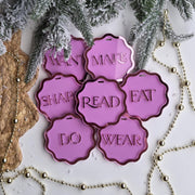 Christmas Gift Tag Set – “Want, Wear, Read, Do, Make, Eat, Share”